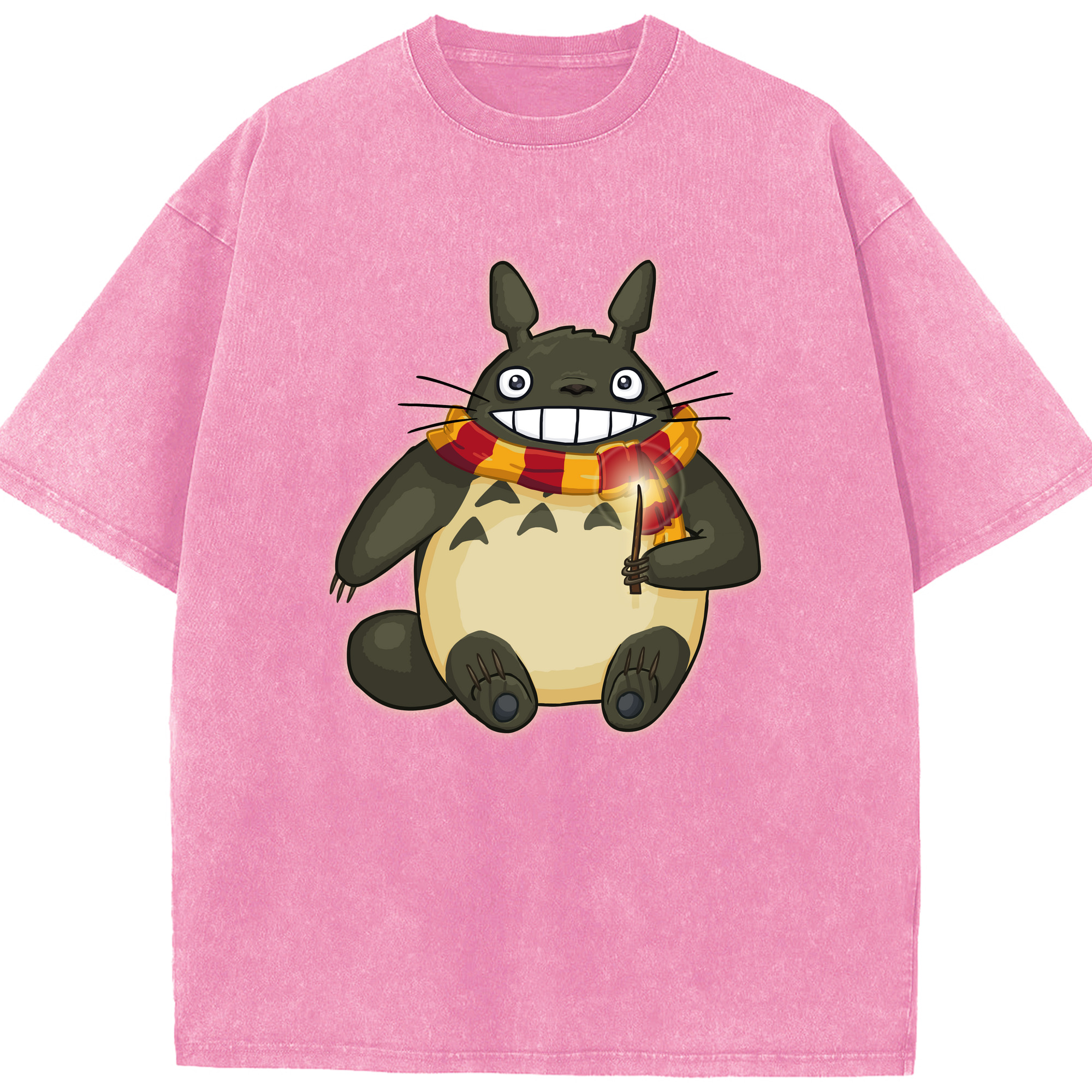 （画像用） となりのトトロ 草壁メイ 草壁サツキ My Neighbor Totoro Satsuki Kusakabe Mei Kusakabe 綿100% ヴィンテージ風 半袖Tシャツ（フロントプリント）